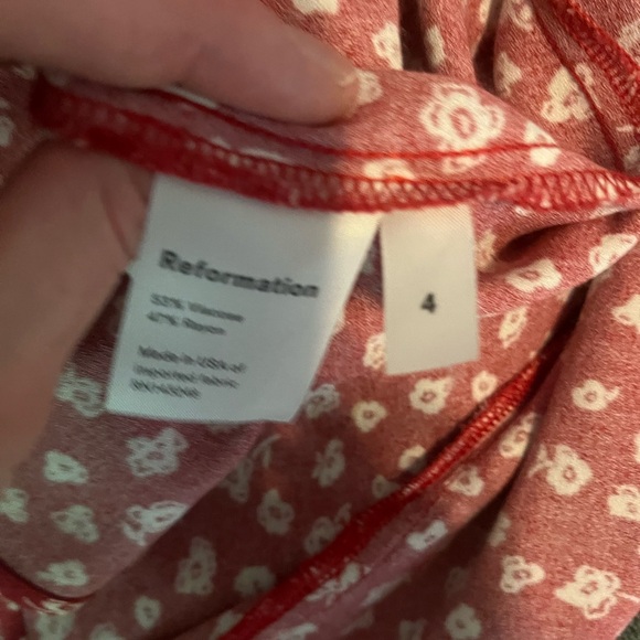 Reformation Cremini Dress in Western Size 4 - Picture 6 of 8